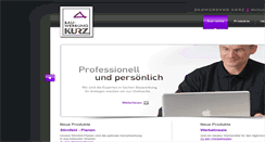Desktop Screenshot of bauwerbung-kurz.de